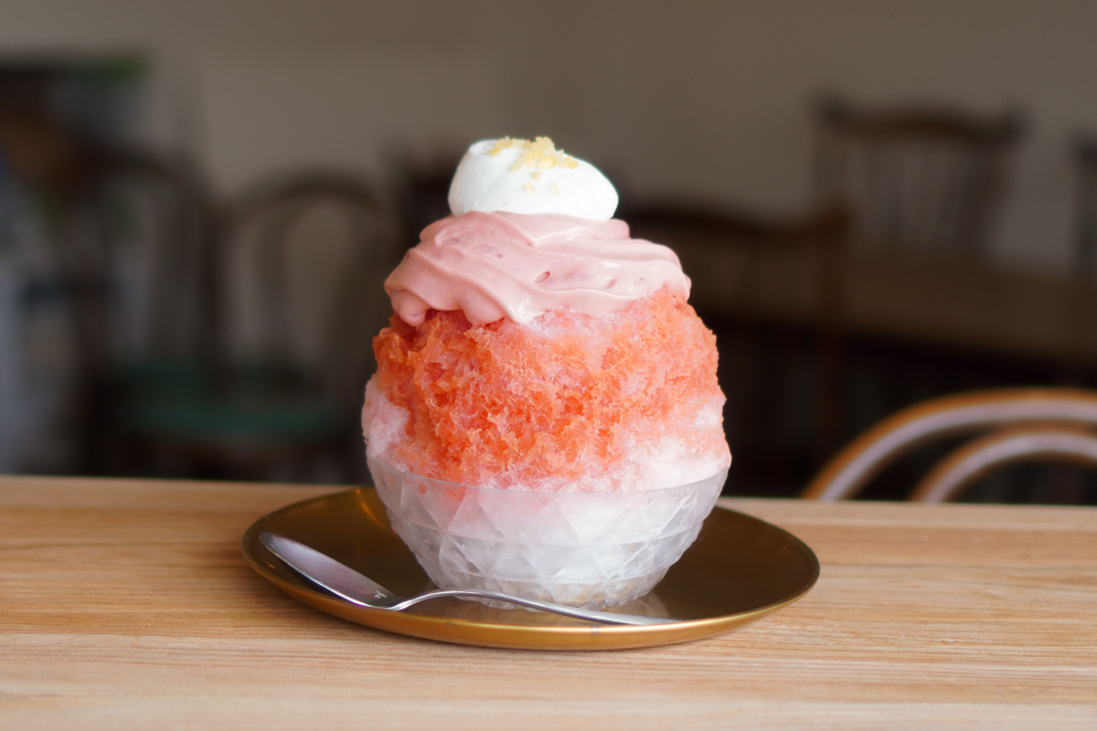 デザートかき氷の定番ピンクピンクマジカル